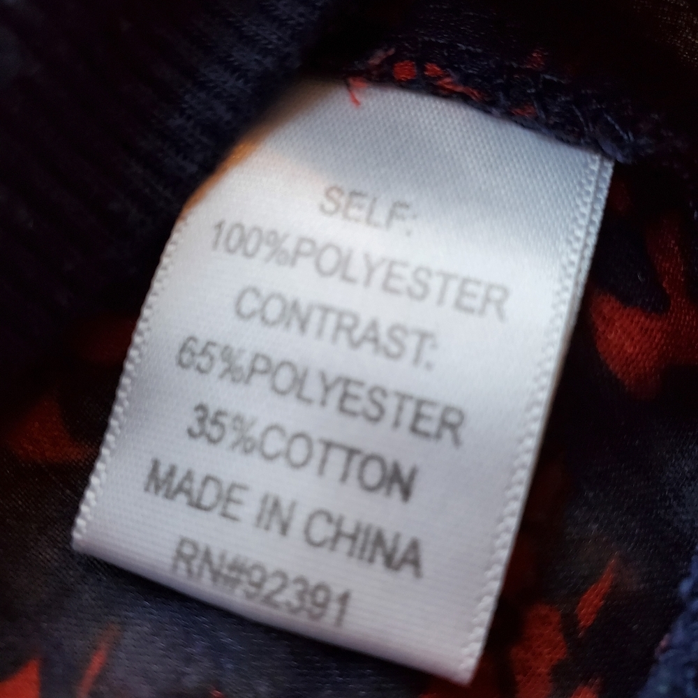 Mason + Mackenszie Navy Sheer Blouse - Picture 4 of 8